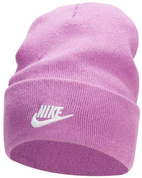 Nike Peak Tall Cuff Futura Beanie (FB6528) rush fuchsia/white