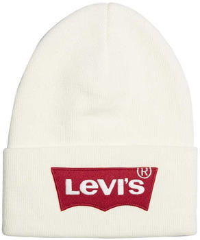 Levi's Red Batwing Slouchy Cap (38022-0040) white