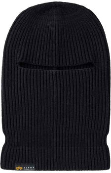 Alpha Industries Label Balaclava Beanie (138901-003) blue