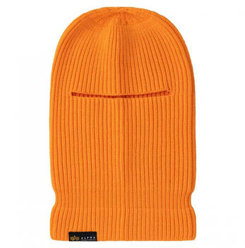 Alpha Industries Label Balaclava Beanie (138901-429) orange