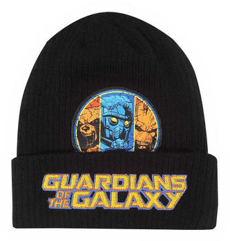 Call Of Duty Heroes Marvel Comics Guardians Of The Galaxy Title Beanie (GGA04514-BAB) blue
