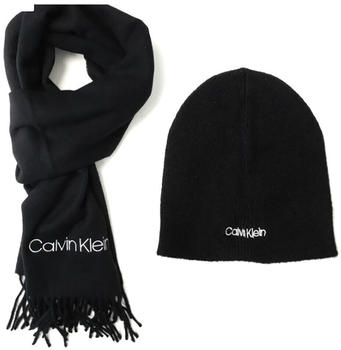 Calvin Klein Set Basic Wool Beanie (K50K507552-BAX-UDS) black