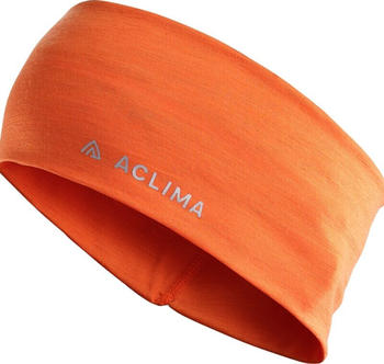 Aclima LightWool Headband (104745) orange tiger