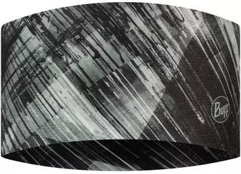 Buff CoolNet UV Wide Headband steel grey