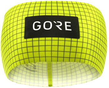 Gore Grid Headband neon yellow/black