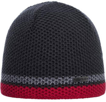 Eisglut Beanie Forst (15133) grey/red