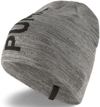 Puma Ess Classic Cuffless Beanie (23433) medium grey heather/ black