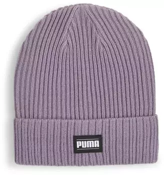 Puma Ribbed Classic Cuff Beanie (24038) pale plum