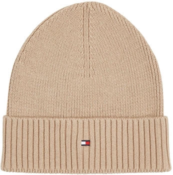 Tommy Hilfiger Flag Beanie with Cashmere (AM0AM12796) beige