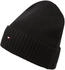 Tommy Hilfiger Flag Beanie with Cashmere (AM0AM12796) black