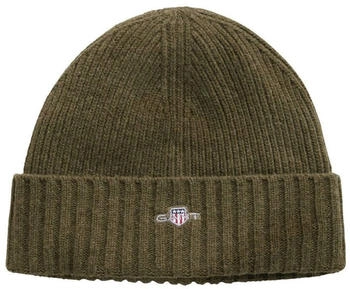 GANT Shield Wool Beanie (9910023) juniper green