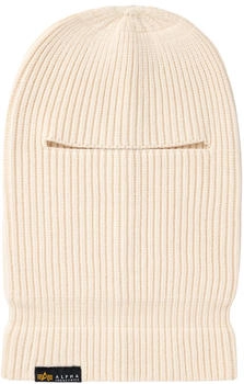 Alpha Industries Label Balaclava Beanie (138901) white