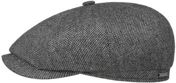 Stetson Harridge Wool Flatcap anthrazit-grau