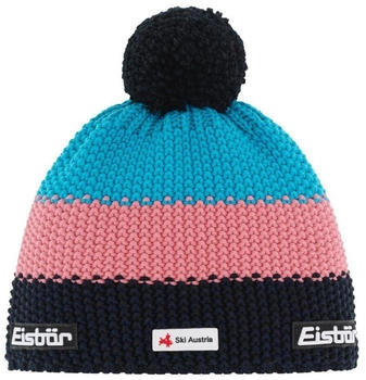Eisb&auml;r Star Pompon Ska Black BlueMelange/Strawberry/Mugo