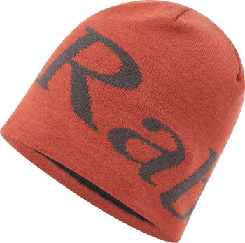 Rab Logo Beanie TuscanRed/Graphene