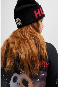 Hugo x Disney’s The Nightmare Before Christmas Mütze mit Logo - Style Xelm_NBC 50528306 Schwarz ONESI