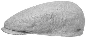 Stetson Flatcap hellgrau