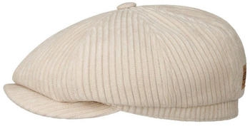 Stetson Corduroy Jersey Flatcap hellbeige