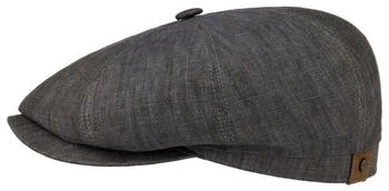 Stetson Leinen Flatcap grau