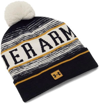 Under Armour Halftime Pom Beanie (1386634) summit white2