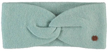 Fraas Damen Stirnband aus Kaschmir 24 x 10,5 cm warmes Strickband mit Schleife Powder Mint