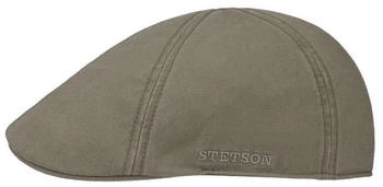Stetson Cotton Flatcap UV-Schutz oliv