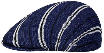 Kangol Diagonal Stripes Flatcap dunkelblau