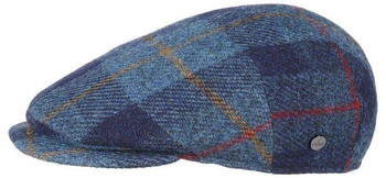 Lierys Capri Harris Tweed Flatcap blau