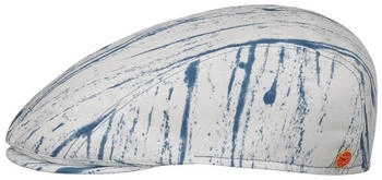 Mayser Flatcap weiß blau