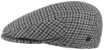 Lierys Hahnentritt Flatcap grau