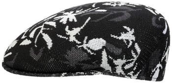 Kangol Street Floral 504 Flatcap schwarz