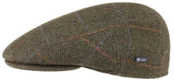Lipodo Flatcap Karomuster oliv