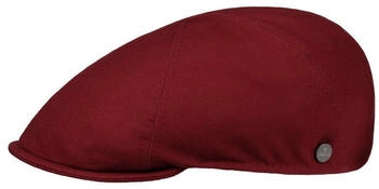 Lierys uni cotton flatcap schirmmütze baumwollcap