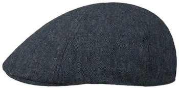 Lipodo Mélange Flatcap dunkelblau