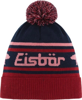 Eisb&auml;r Chani OS Pompon Bommelm&uuml;tze (30885) burgund/nacht/strawberry