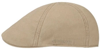 Stetson Cotton Flatcap UV-Schutz beige