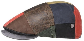 Lierys Capri Bic Leder Patchwork Flatcap