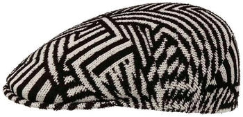 Kangol Virtual Grid 507 Flatcap schwarz weiß