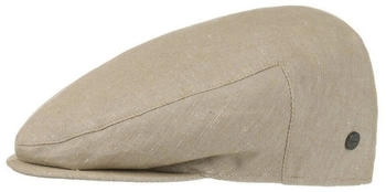 Lierys Leinen Flatcap beige