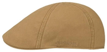 Stetson Cotton Flatcap UV-Schutz hellbraun