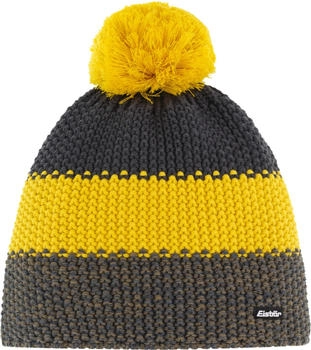Eisb&auml;r Star Pompon Bommelm&uuml;tze RL (30923) khakimeliert/passion fruit/gra