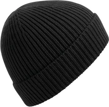 Beechfield Engineered Knit Ribbed Beanie Schwarz (BC380BLAC)