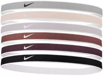Nike Swoosh Sport Headband 6er-Pack Mehrfarbig (N1002021137OS)