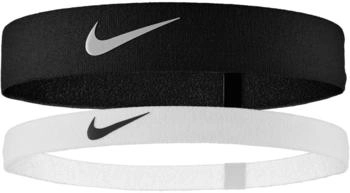 Nike Flex Headband 2er-Pack Mehrfarbig/Schwarz/Weiß (N1009191-036)