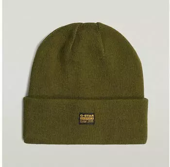G-Star Effo Long Beanie Grün one size dark olive D16624-E149-C744-PC