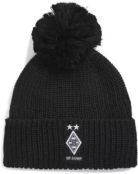 Puma Borussia Mönchengladbach Essentials Beanie Teenager Accessoires Schwarz OSFA Black (026485_01)