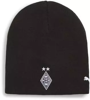 Puma Borussia Mönchengladbach Wende-Beanie Unisex Accessoires Schwarz OSFA Black (026488_01)