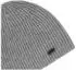 Lerros Herren Strickmütze aus Schurwolle und Kaschmir Platinum Grey Melange PCK (25N6168_25902)