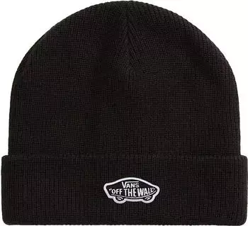 Vans Classic Beanie mit Umschlag Herren Schwarz Größe: Einheitsgröße (VN000QB2BLK)