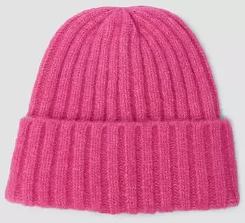 s.Oliver Strick-Beanie mit Wollanteil ONESIZE Rosa 2172833.4311.ONESIZE